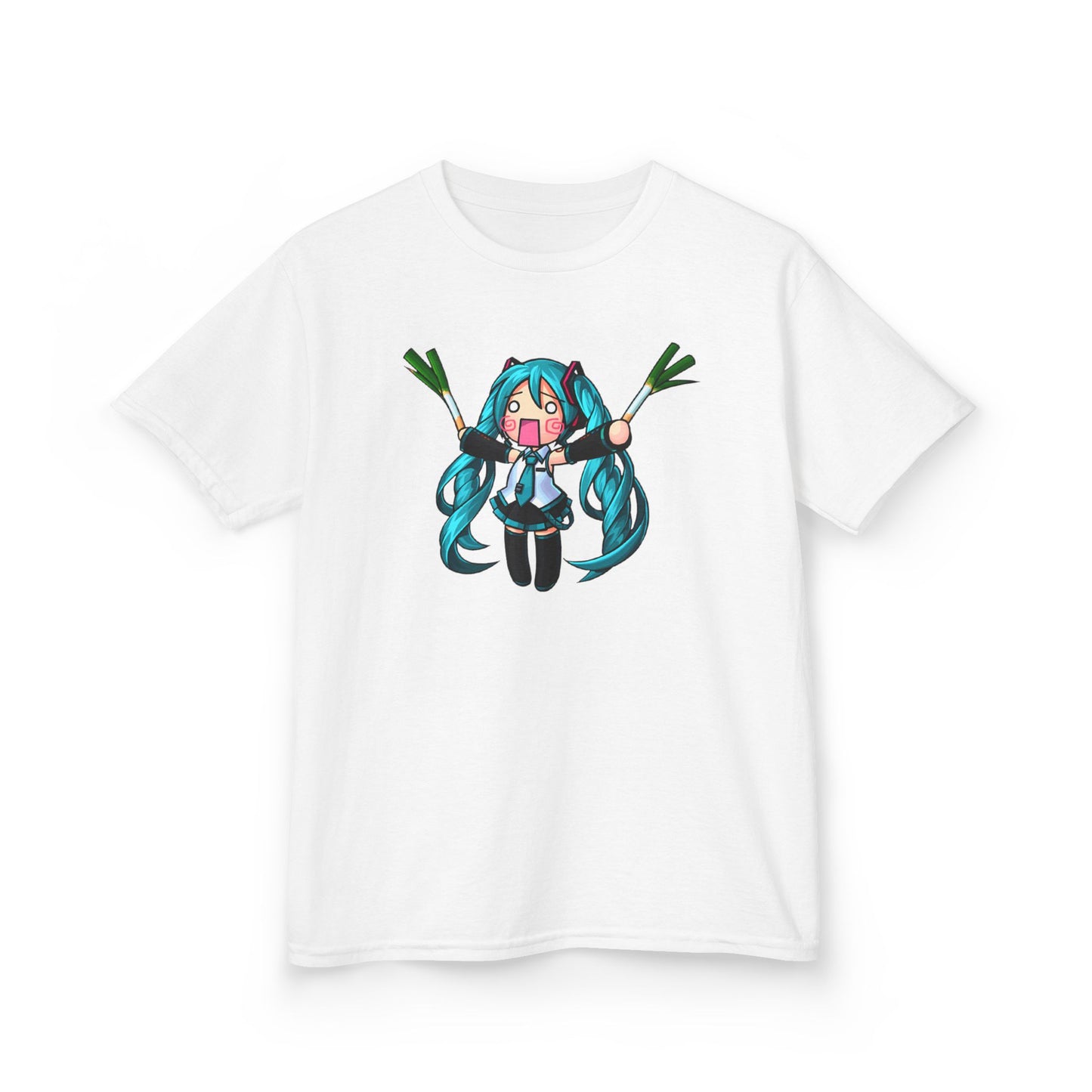 Hatsune Miku Leek Unisex Kids T-Shirt