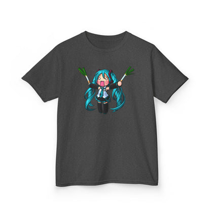 Hatsune Miku Leek Unisex Kids T-Shirt