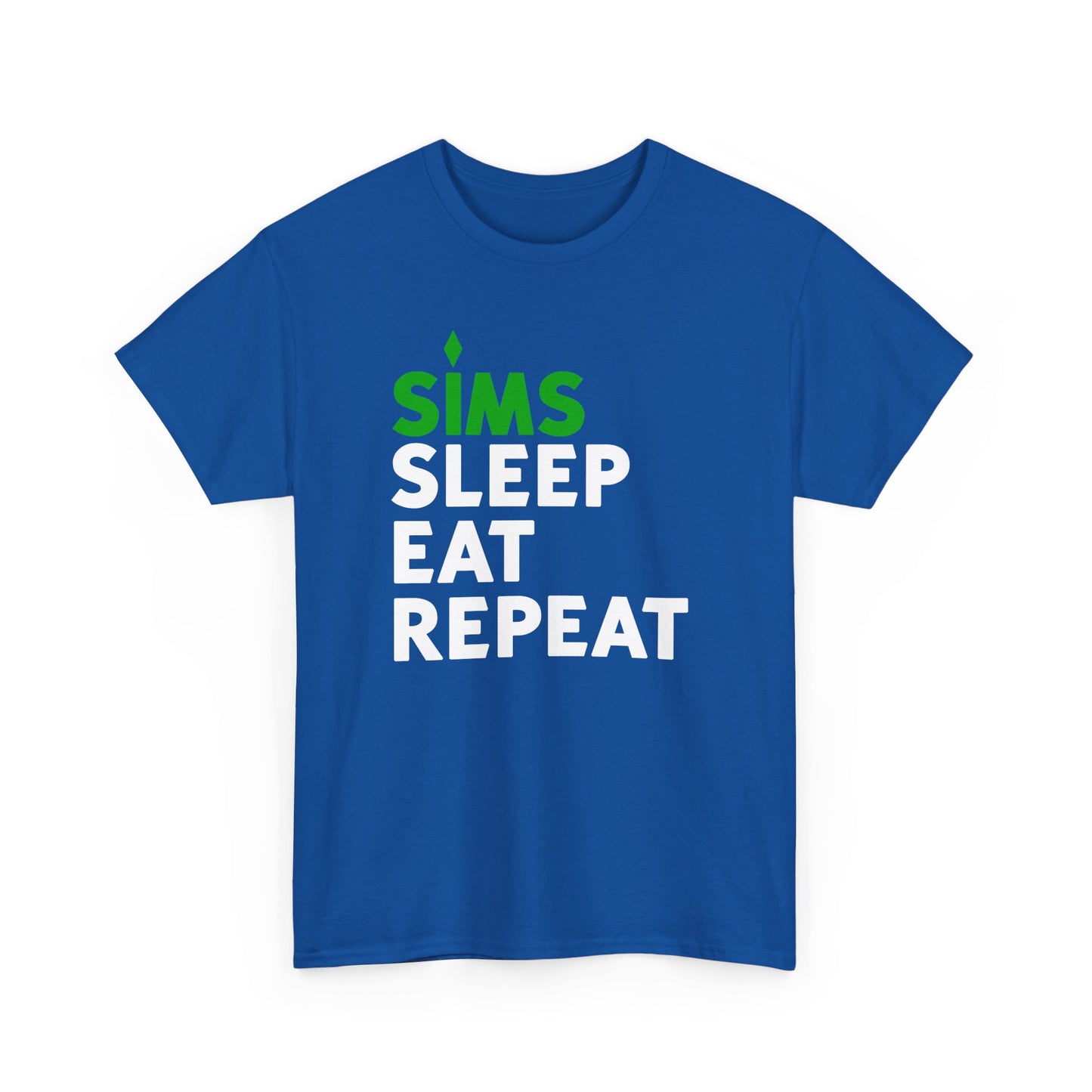 Sims Sleep Eat Repeat T-Shirt | Gamer Life Tee, Video Game Shirt