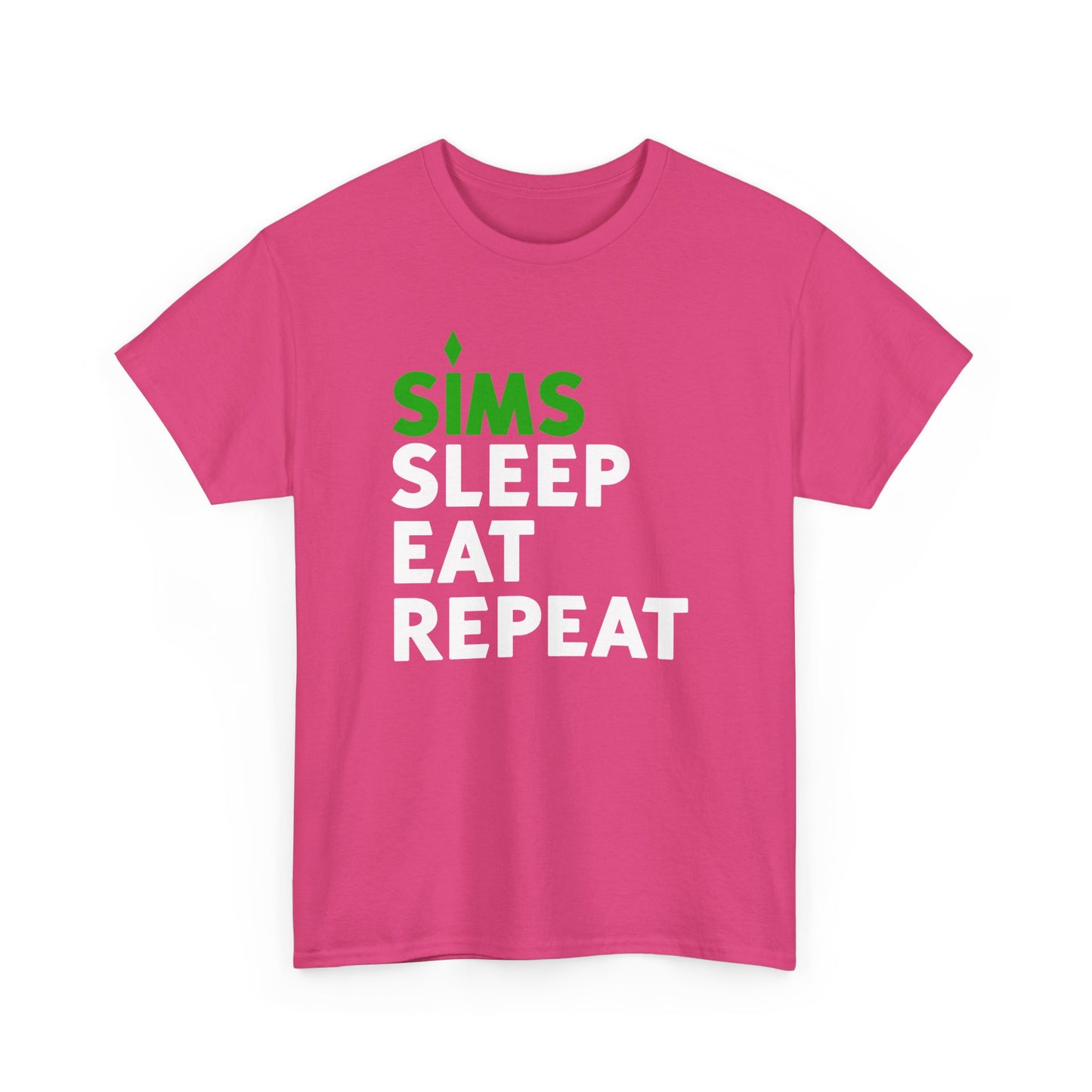 Sims Sleep Eat Repeat T-Shirt | Gamer Life Tee, Video Game Shirt