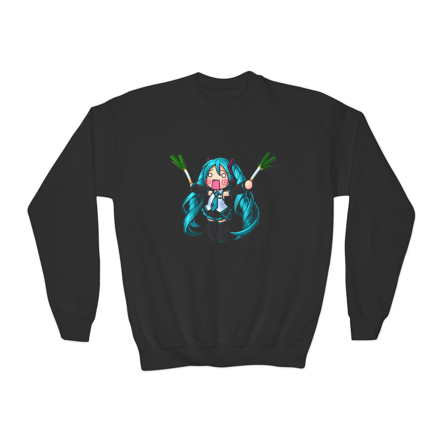 Hatsune Miku Vocaloid Leek Unisex Youth T-shirt