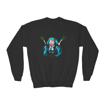 Hatsune Miku Vocaloid Leek Unisex Youth T-shirt