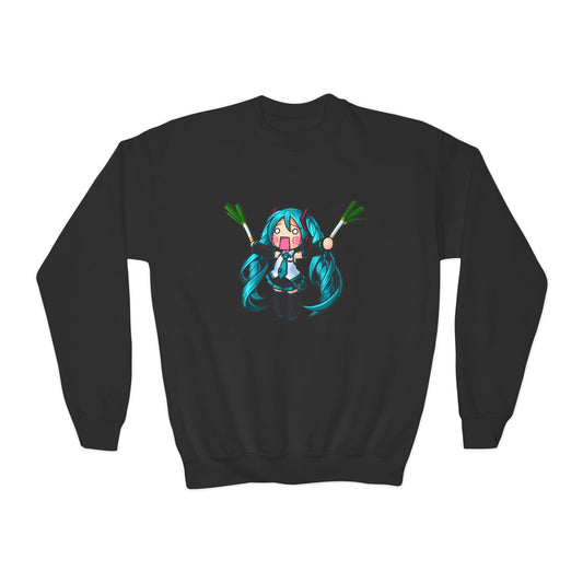 Hatsune Miku Vocaloid Leek Unisex Youth T-shirt