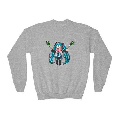 Hatsune Miku Vocaloid Leek Unisex Youth T-shirt