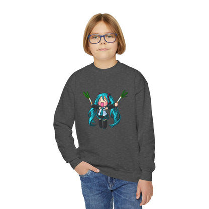Hatsune Miku Vocaloid Leek Unisex Youth T-shirt