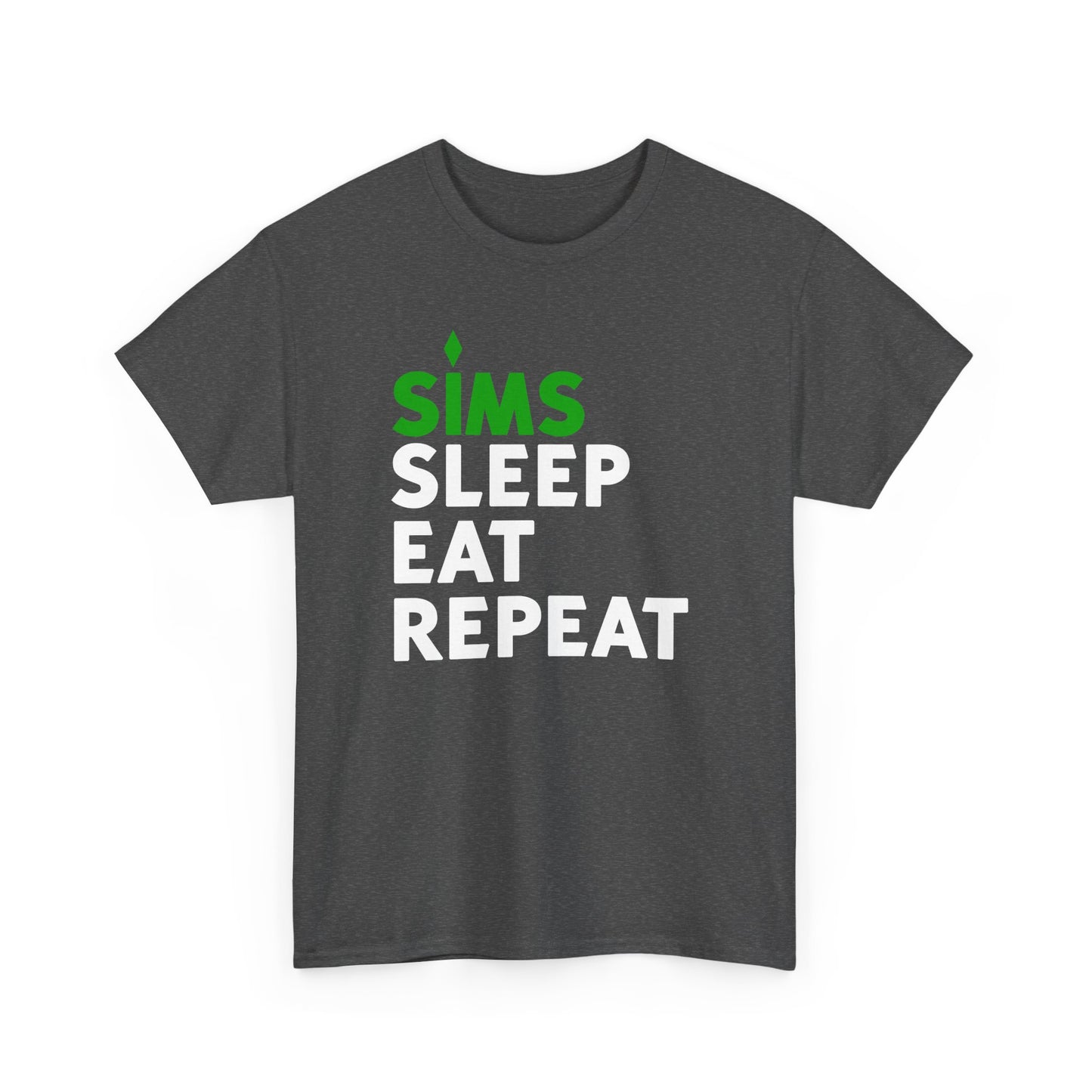 Sims Sleep Eat Repeat T-Shirt | Gamer Life Tee, Video Game Shirt