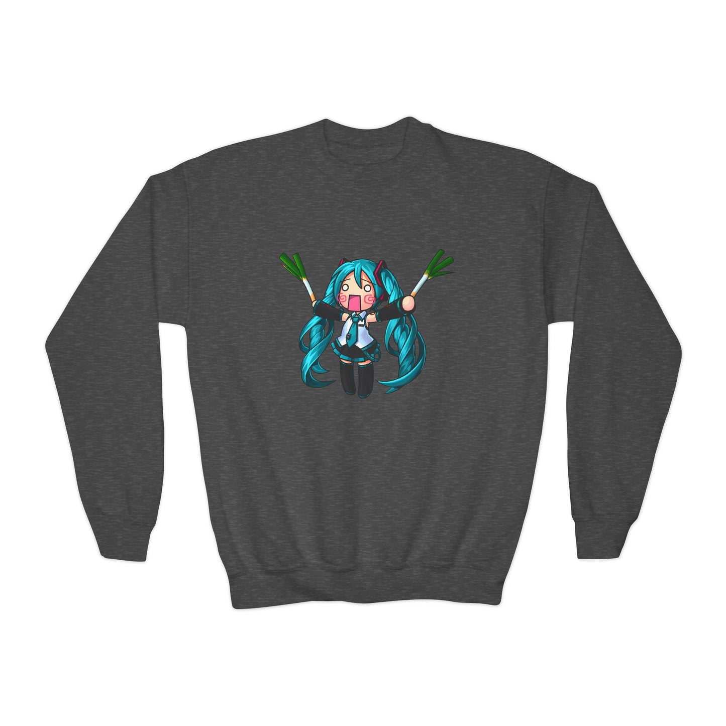 Hatsune Miku Vocaloid Leek Unisex Youth T-shirt