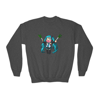 Hatsune Miku Vocaloid Leek Unisex Youth T-shirt