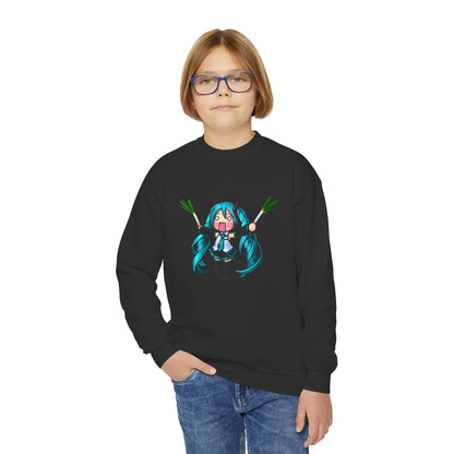 Hatsune Miku Vocaloid Leek Unisex Youth T-shirt