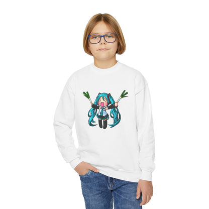 Hatsune Miku Vocaloid Leek Unisex Youth T-shirt