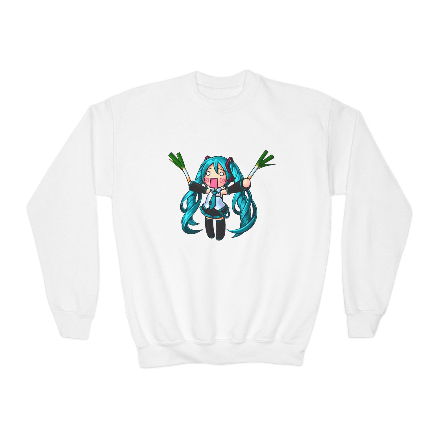Hatsune Miku Vocaloid Leek Unisex Youth T-shirt