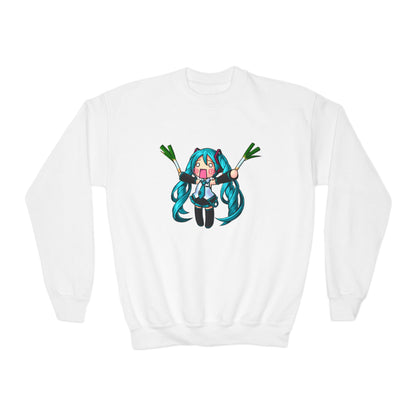 Hatsune Miku Vocaloid Leek Unisex Youth T-shirt