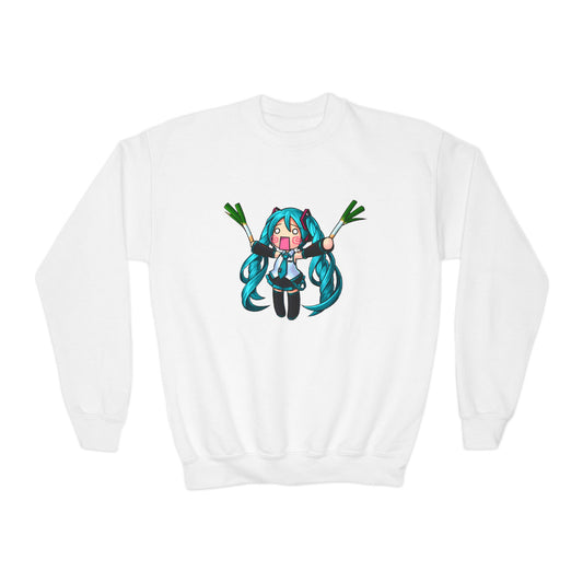 Hatsune Miku Vocaloid Leek Unisex Youth T-shirt